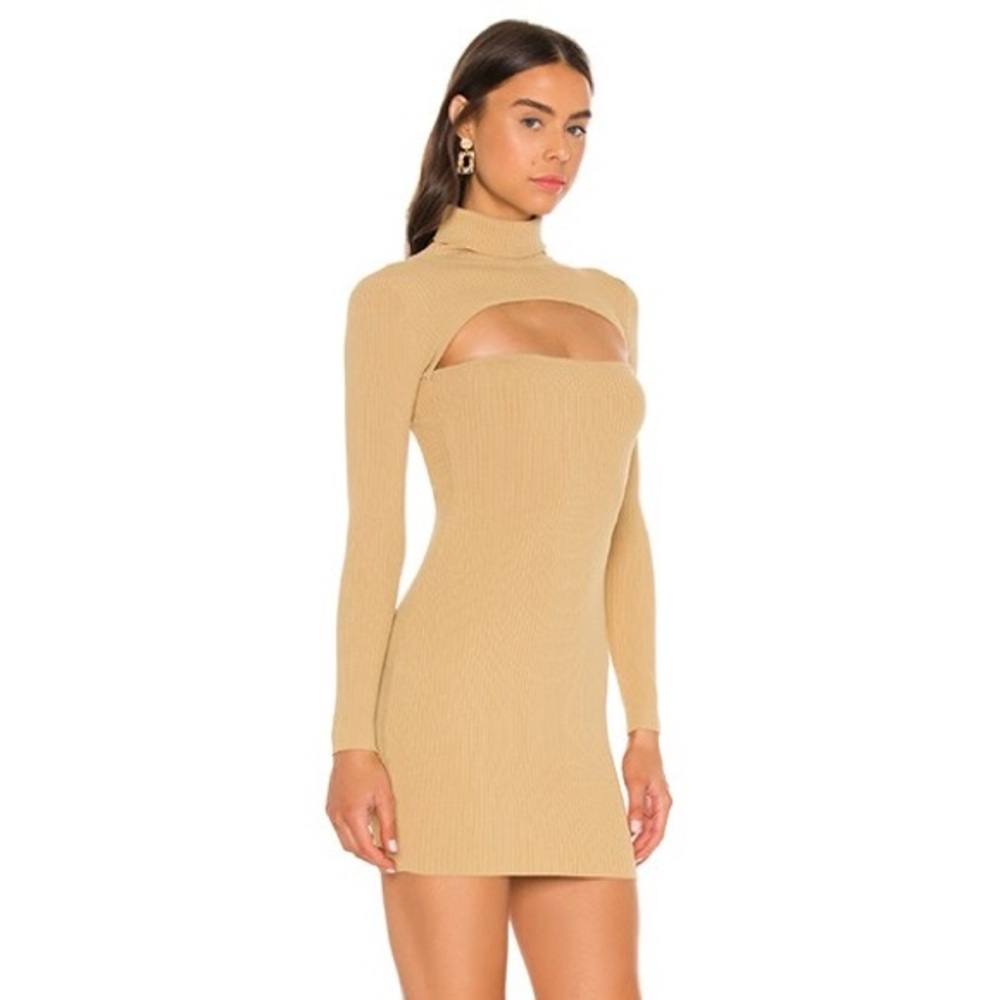 superdown Tan Mini Dress